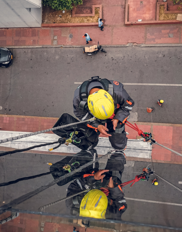 Trabajo en fachadas