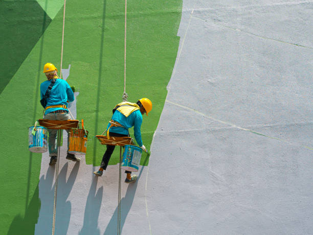 Pintura industrial en estructura